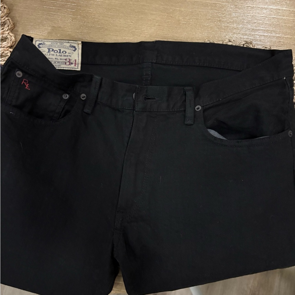 Polo Ralph Lauren Black Jeans
